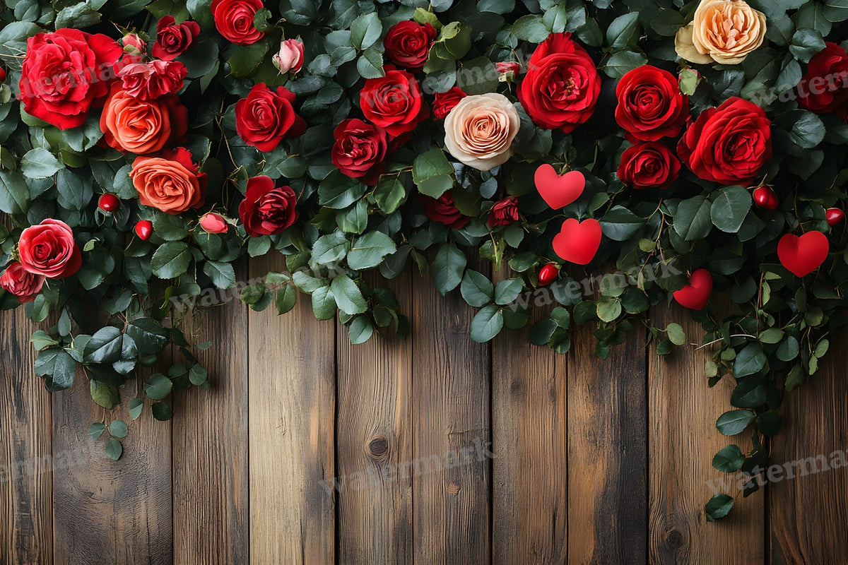 Valentine digital photo backdrop for photo editing, preview 7