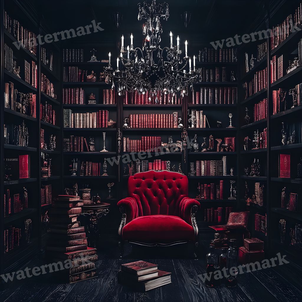 Vampire Library Backdrop Images