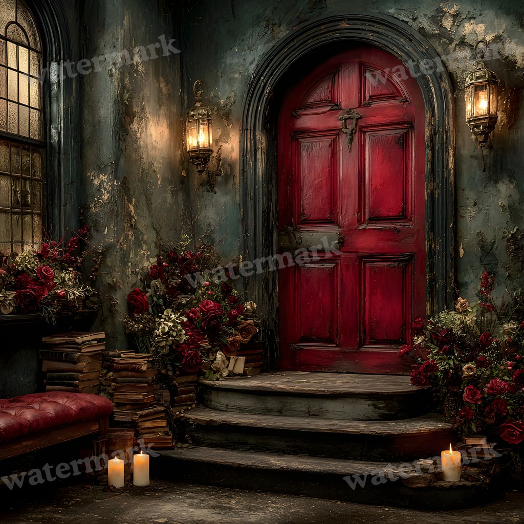 Victorian Christmachaos Backdrop Images