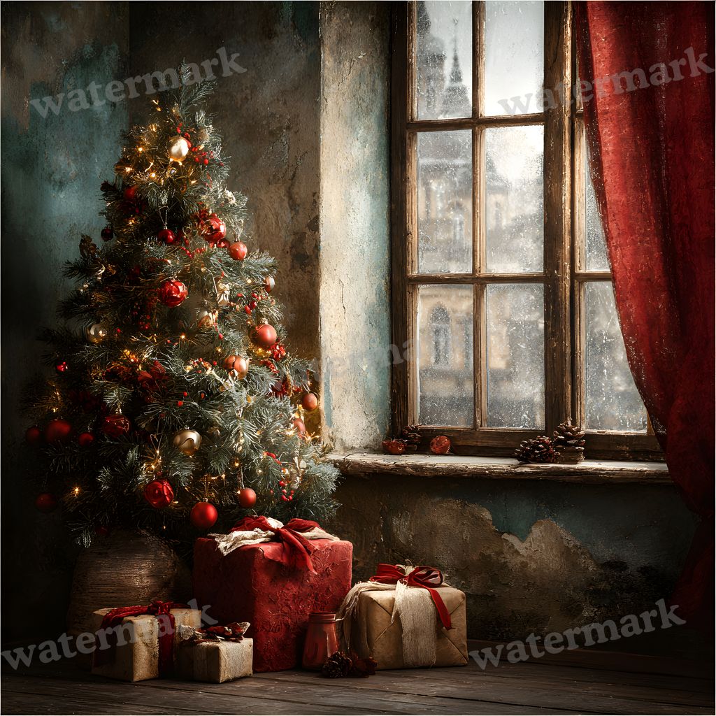 Victorian Christmas Backdrop Images