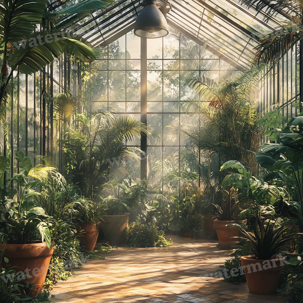 Victorian Greenhouse Backdrop Images