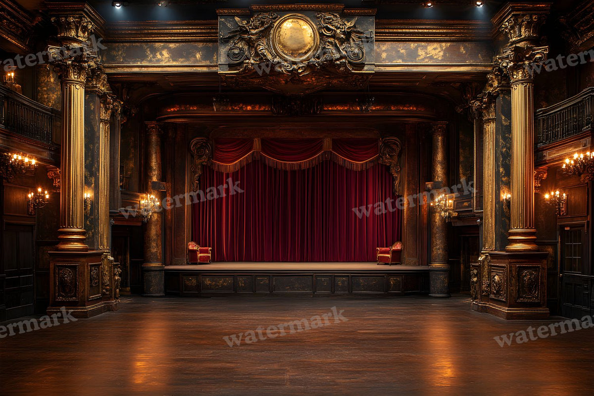Victorian Opera Stage Backdrop Images