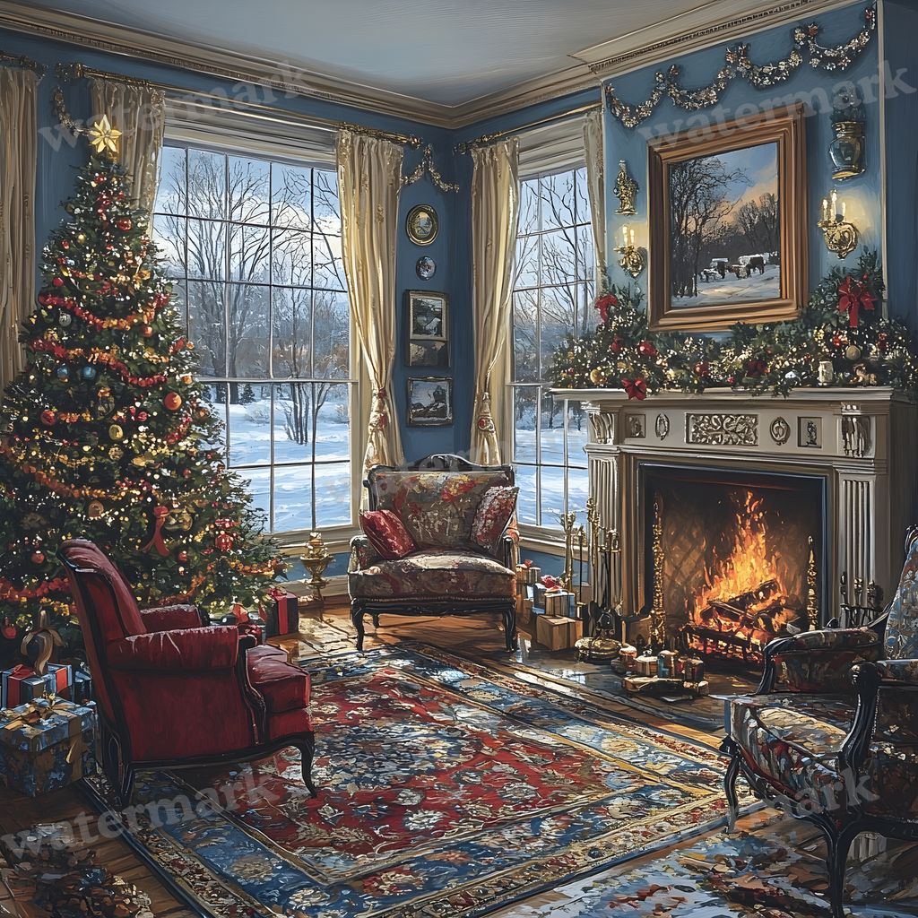 Victorian Winter Backdrop Images