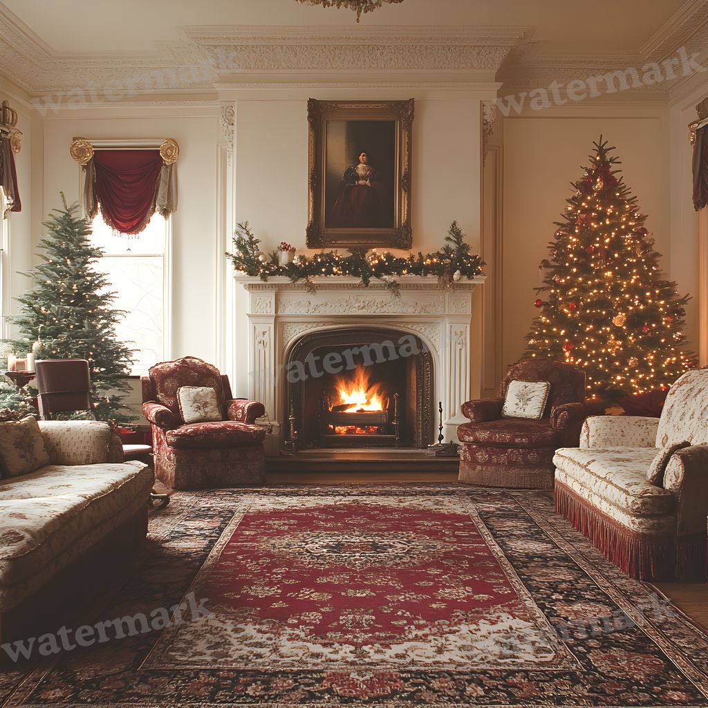 Victorian Winter Backdrop Images