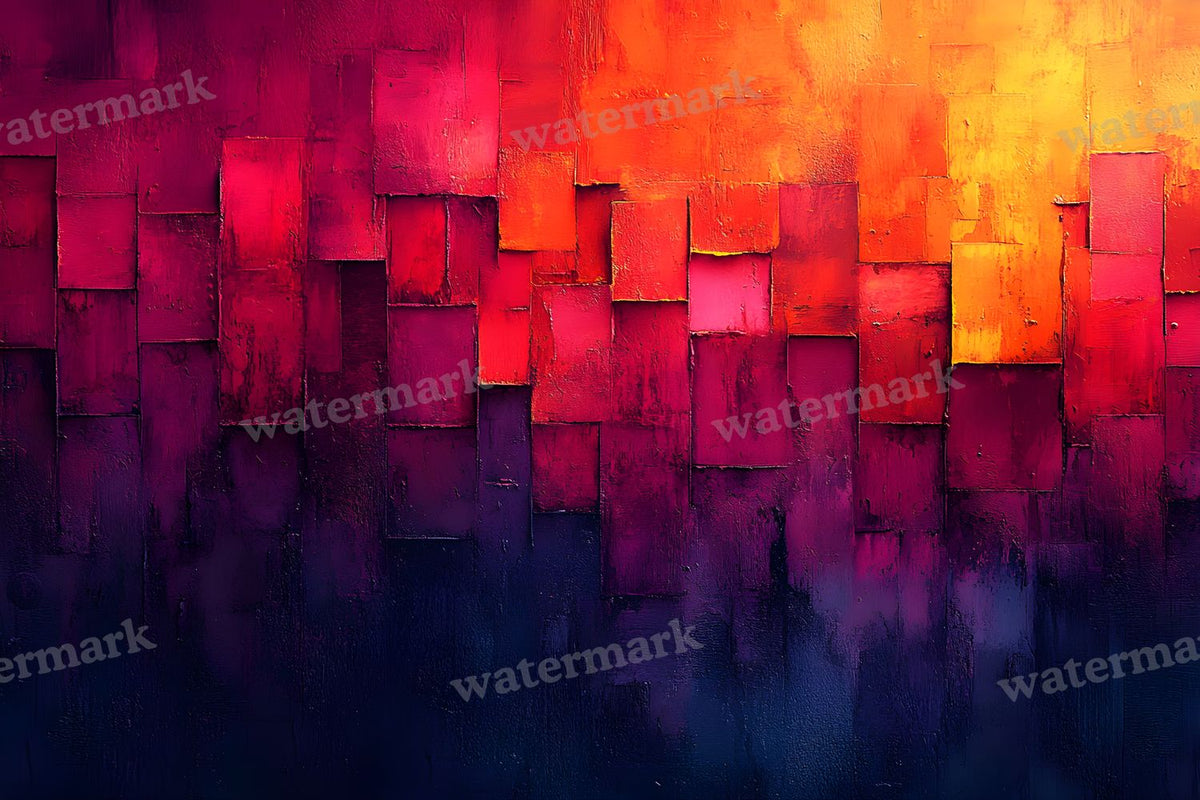 Vivid Modern Abstract digital photo backdrop for photo editing, preview 7