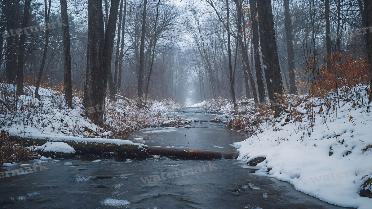 Winter Snow Backdrop Images