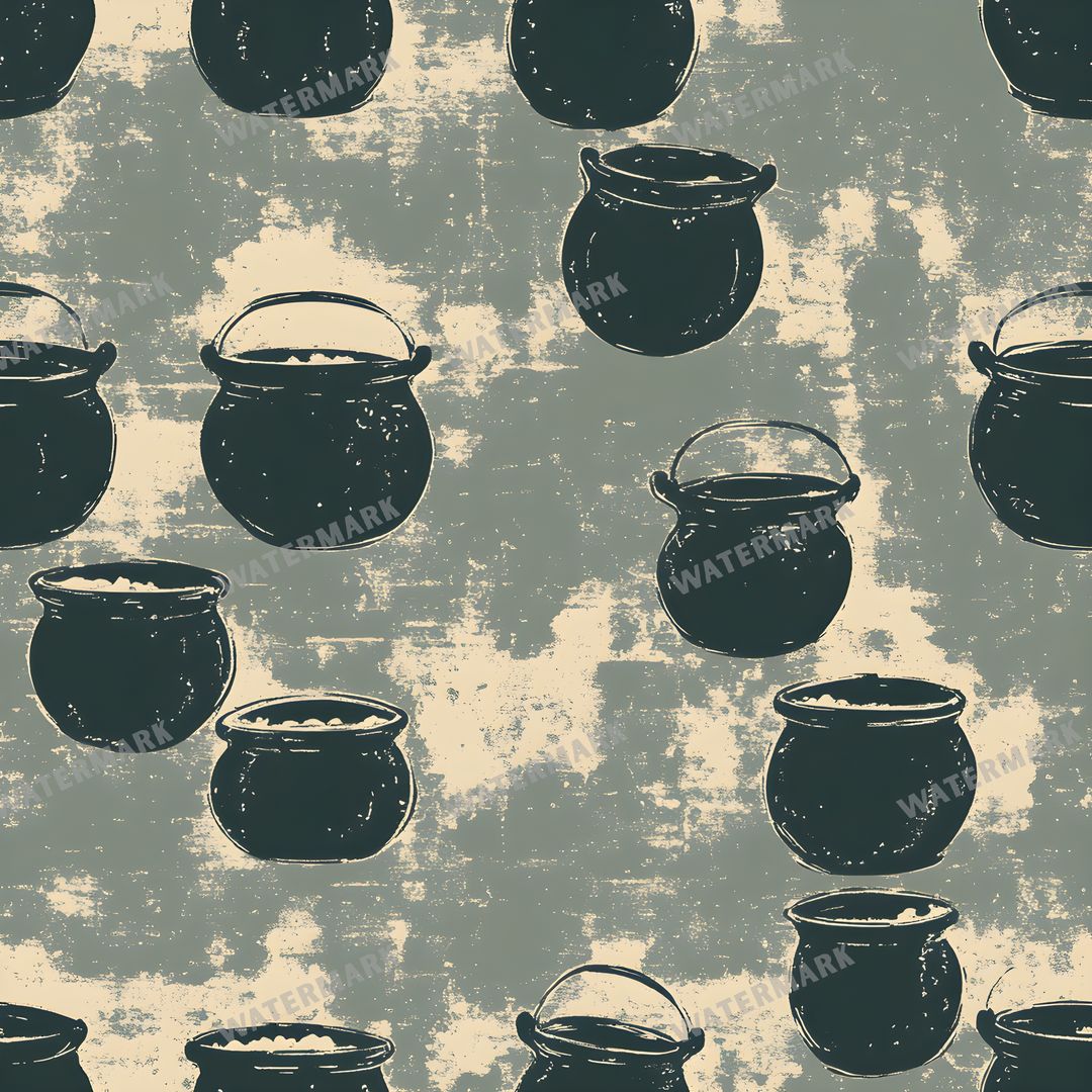 Witchcraft Seamless Pattern