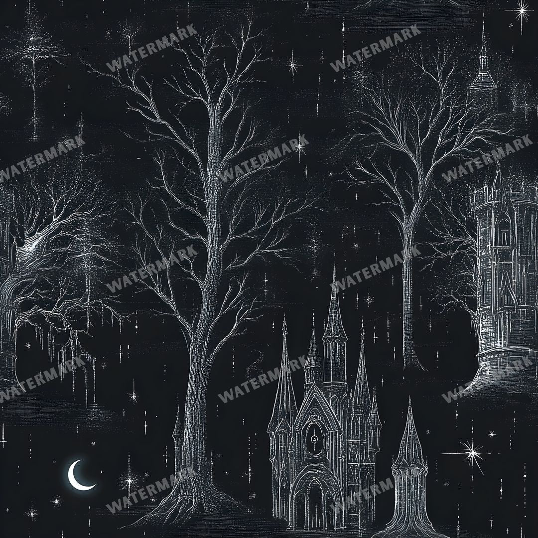 Witchcraft Seamless Pattern