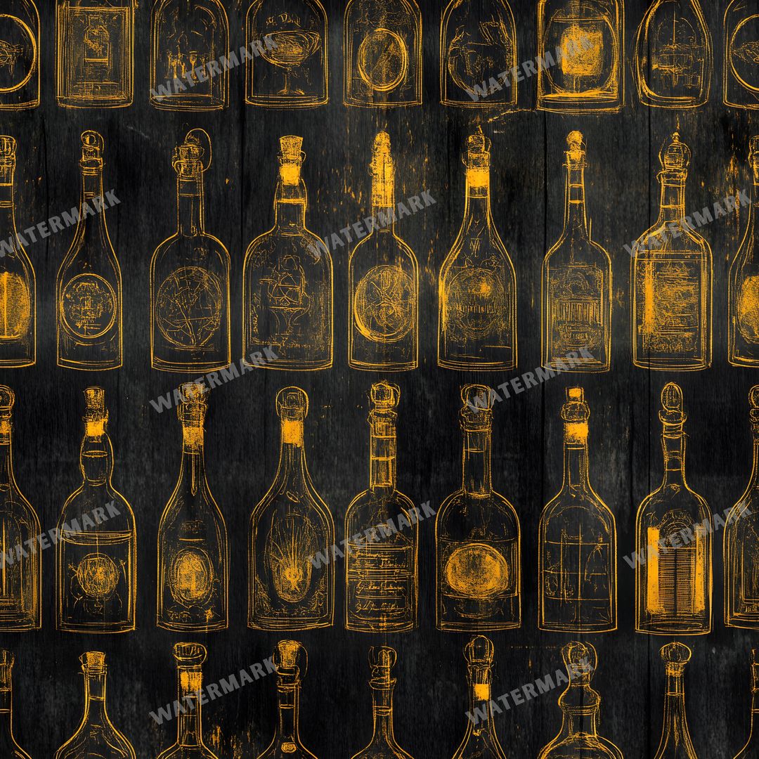 Witchcraft Seamless Pattern