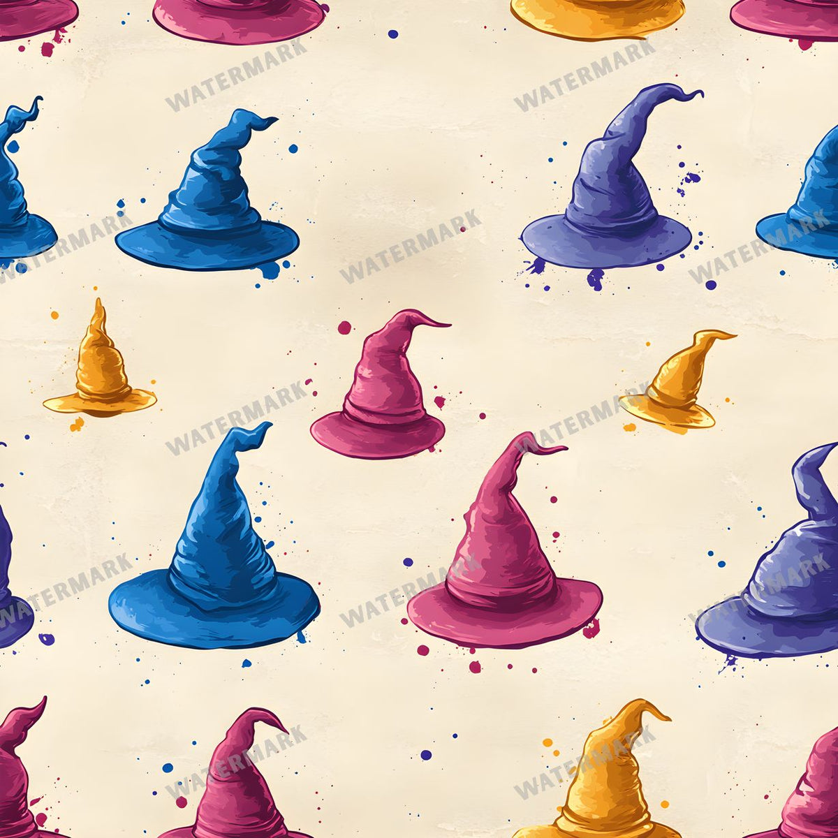 Witchcraft Seamless Pattern