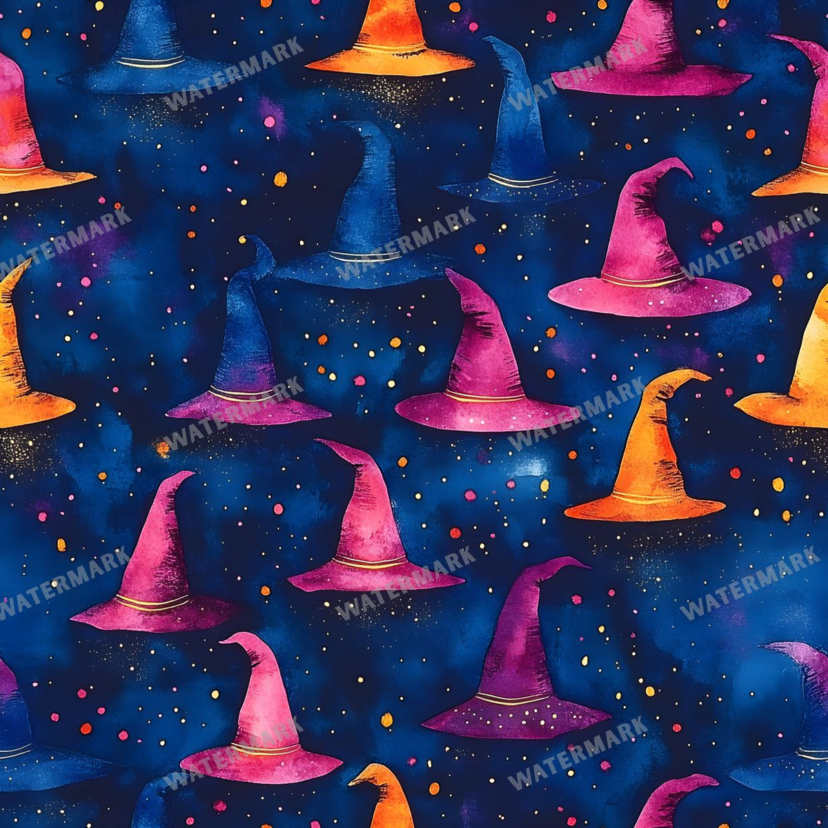 Witchcraft Seamless Pattern