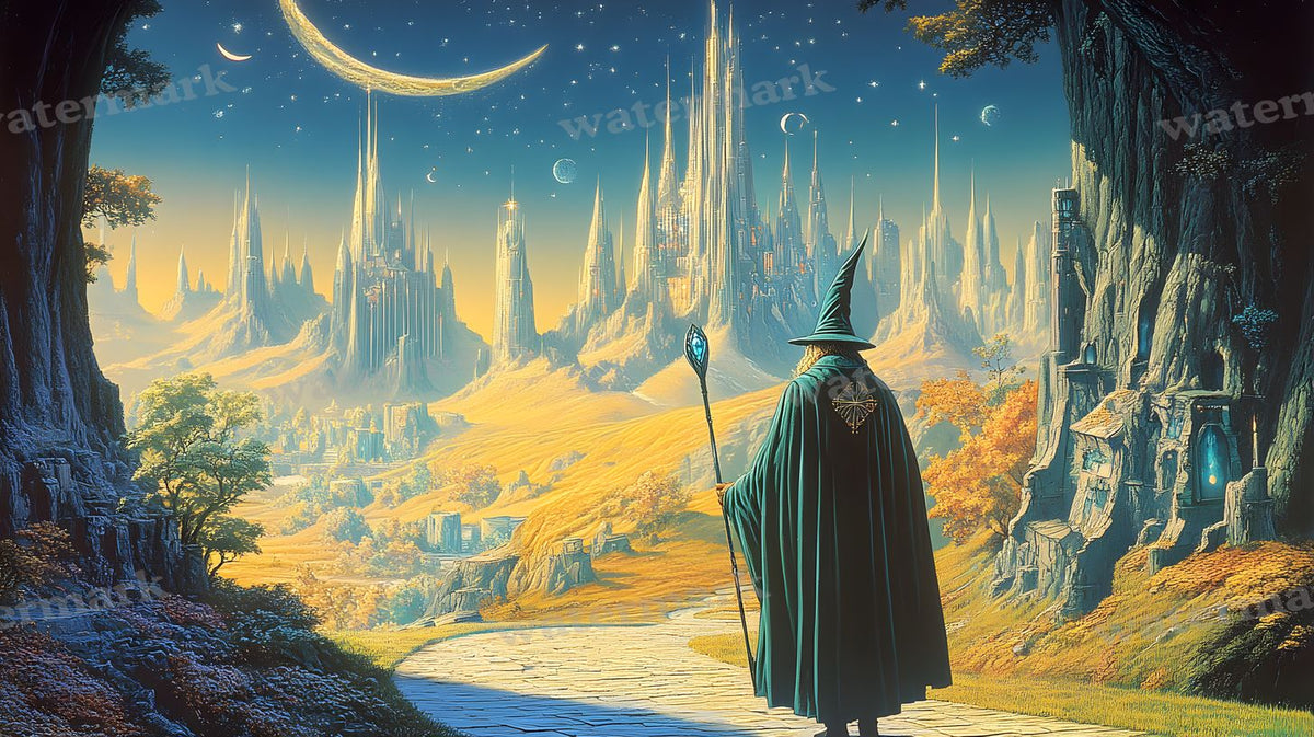 Wizard Walk Backdrop Images