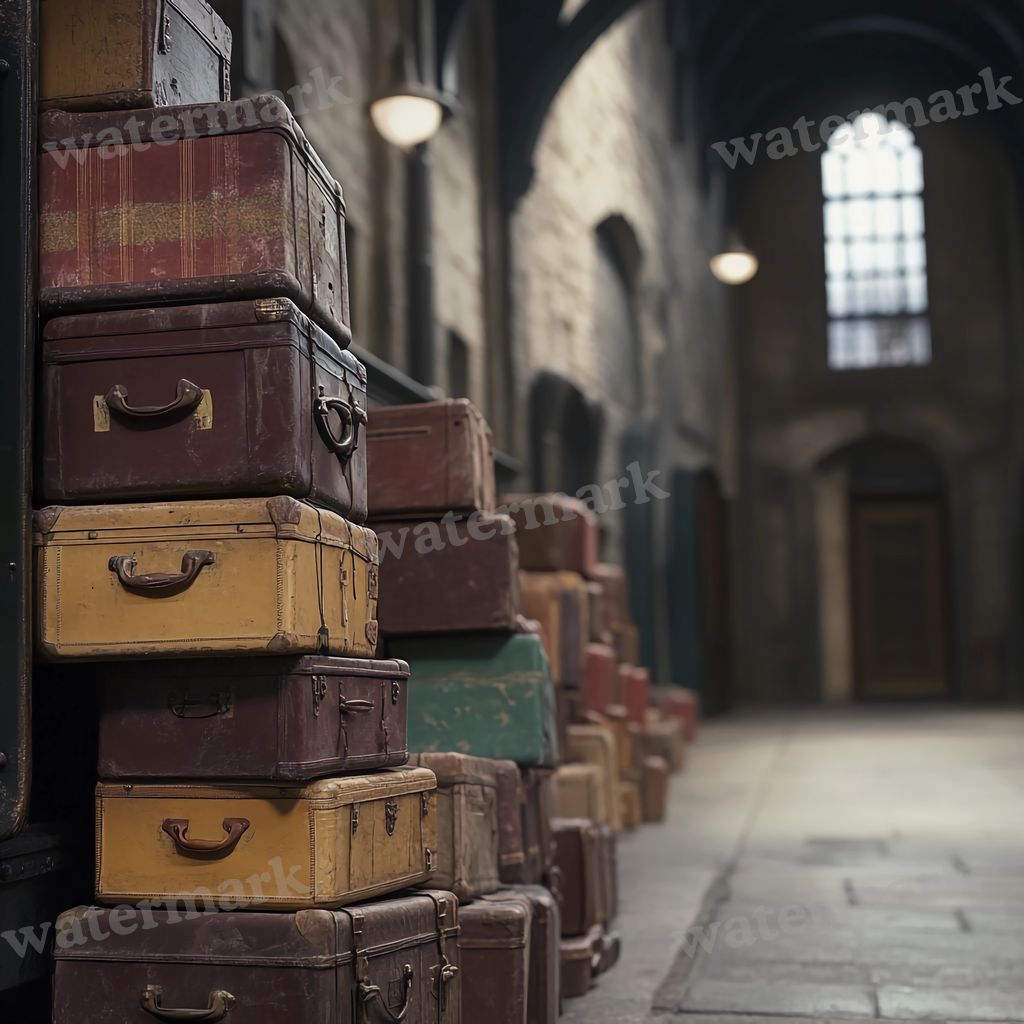 Wizarding School Train Platform Movie Scene Backdrop Images