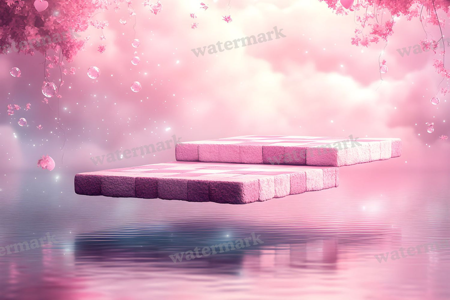 Wonderland Checkers Backdrop Images