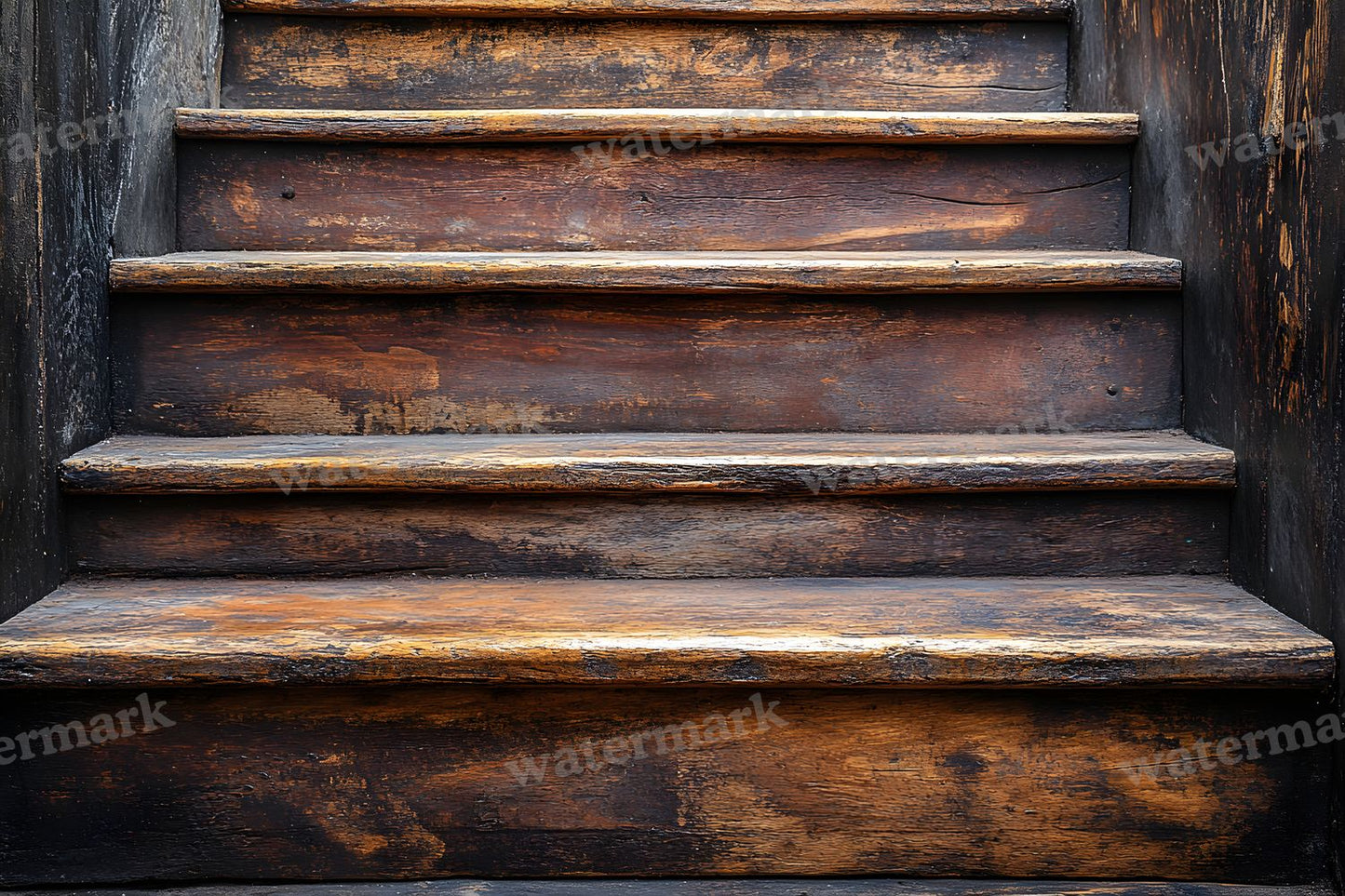 Wooden Stairrustic Vintage Backdrop Images