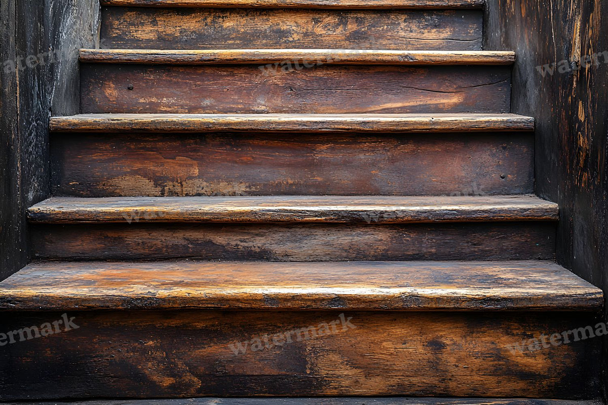 Wooden Stairrustic Vintage Backdrop Images