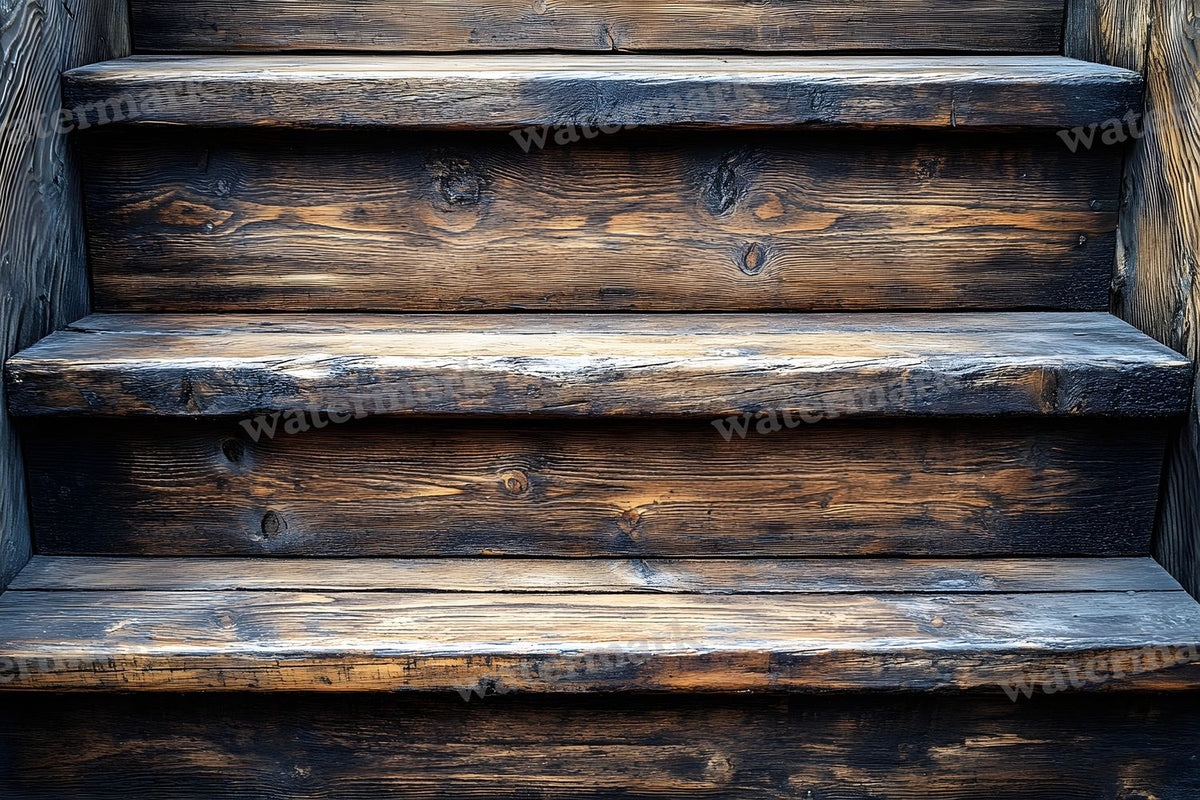 Wooden Stairrustic Vintage Backdrop Images