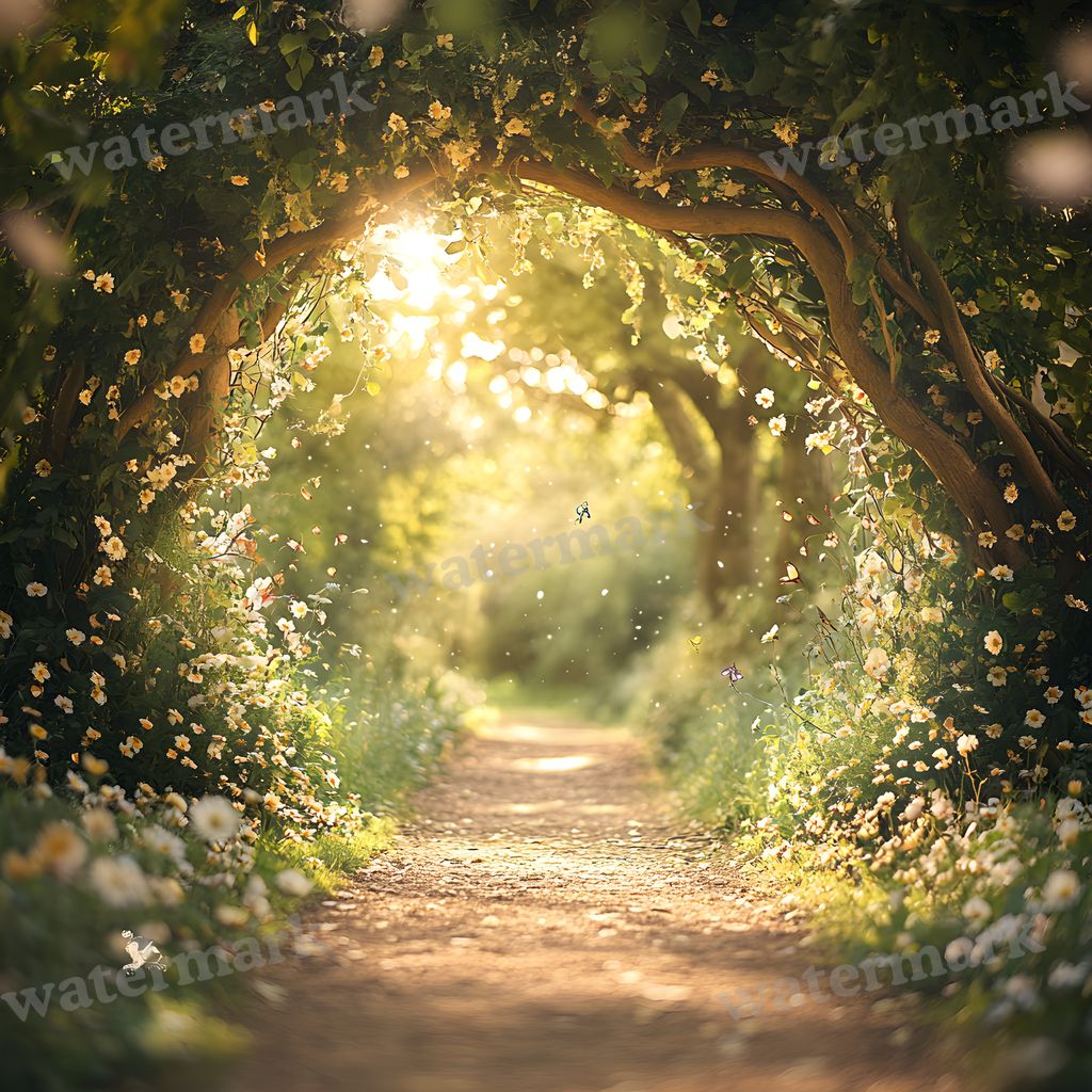 Woodland Glade Backdrop Images
