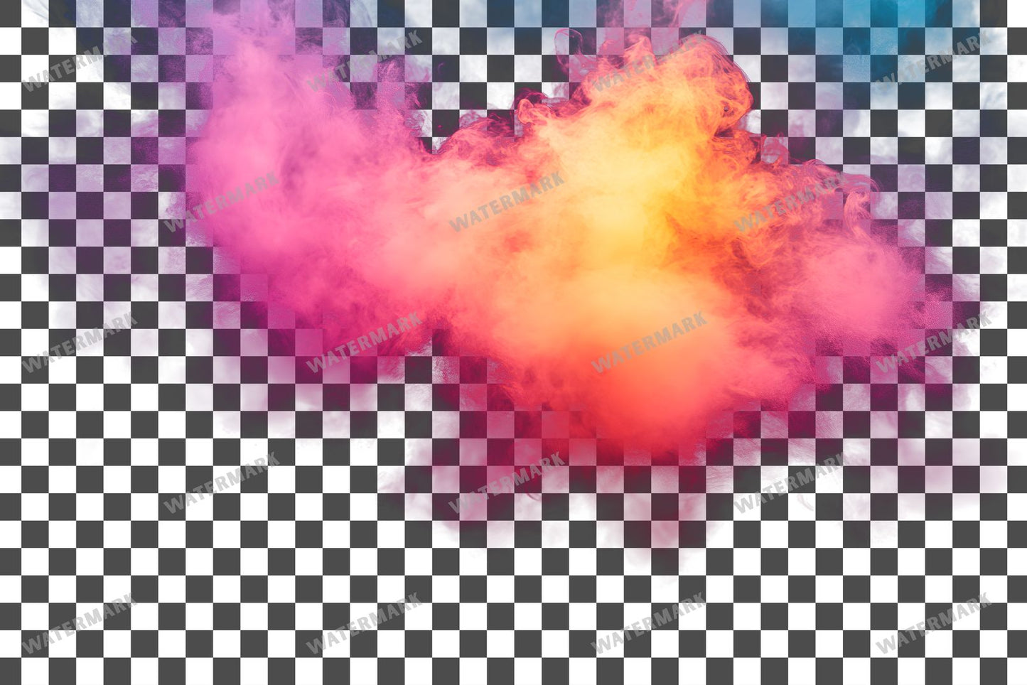 Yellow And Fuchsia Haze Light Transparent Overlay Pngs