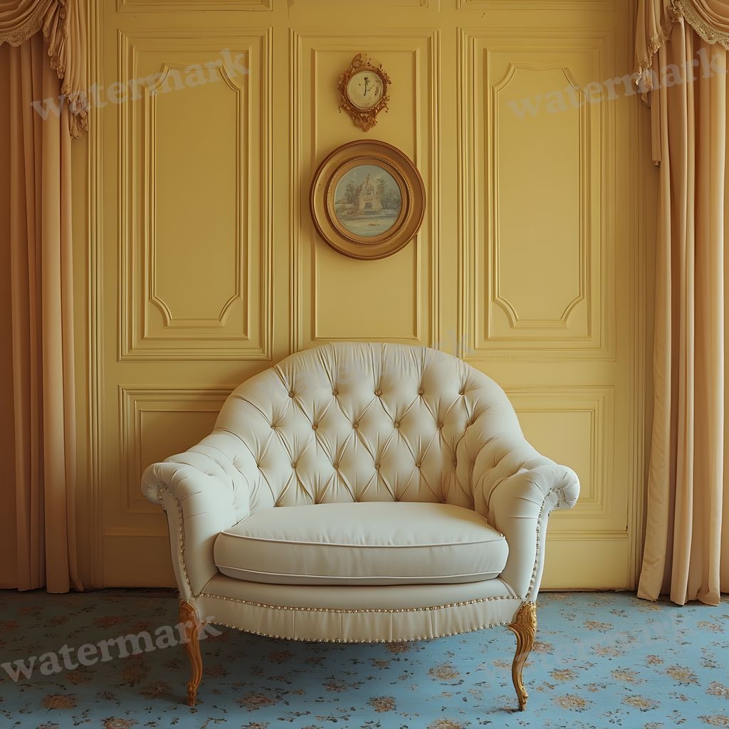 Yellow Pastel Room Backdrop Images