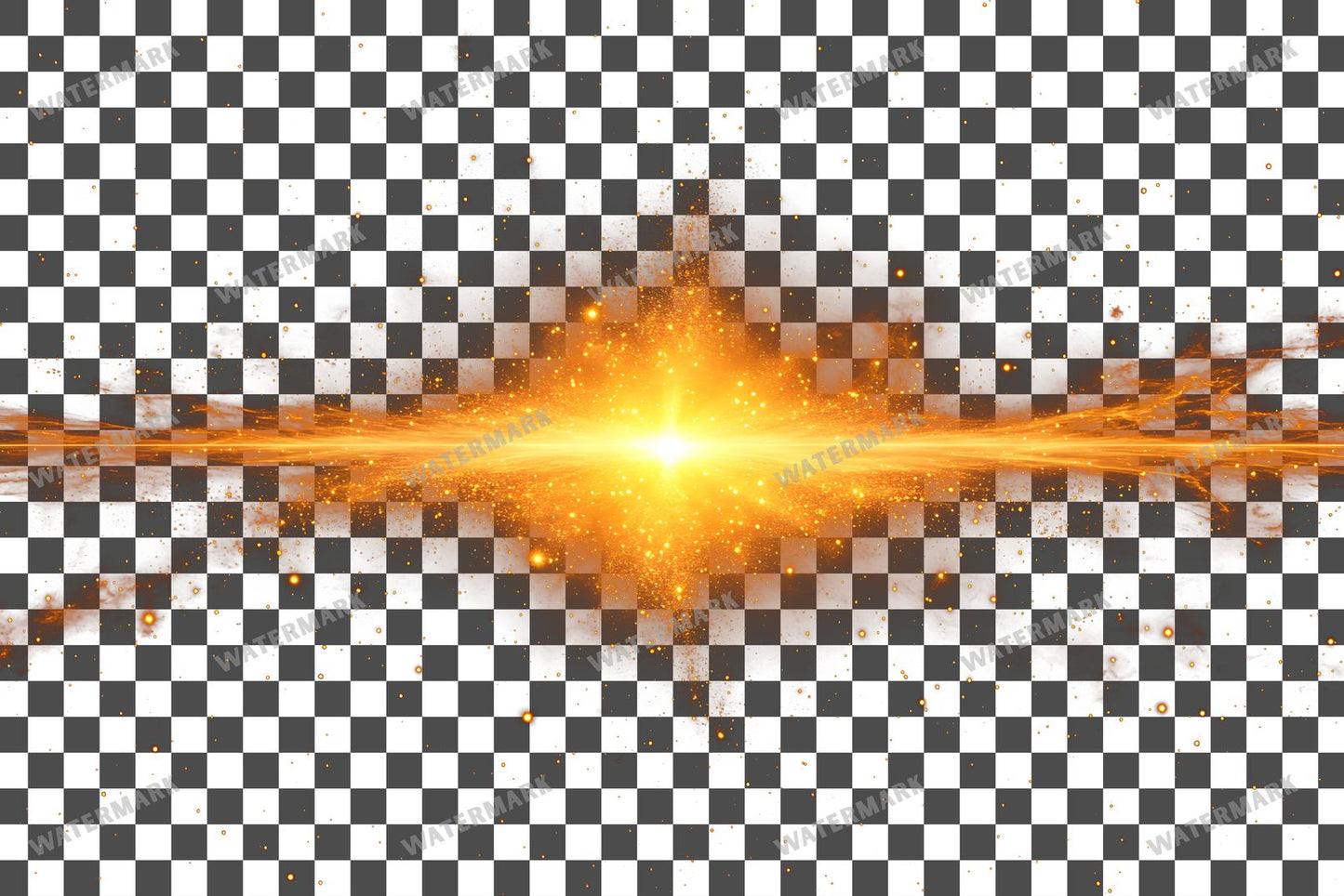 Yellow Starburst Star With Radiating Transparent Overlay Pngs