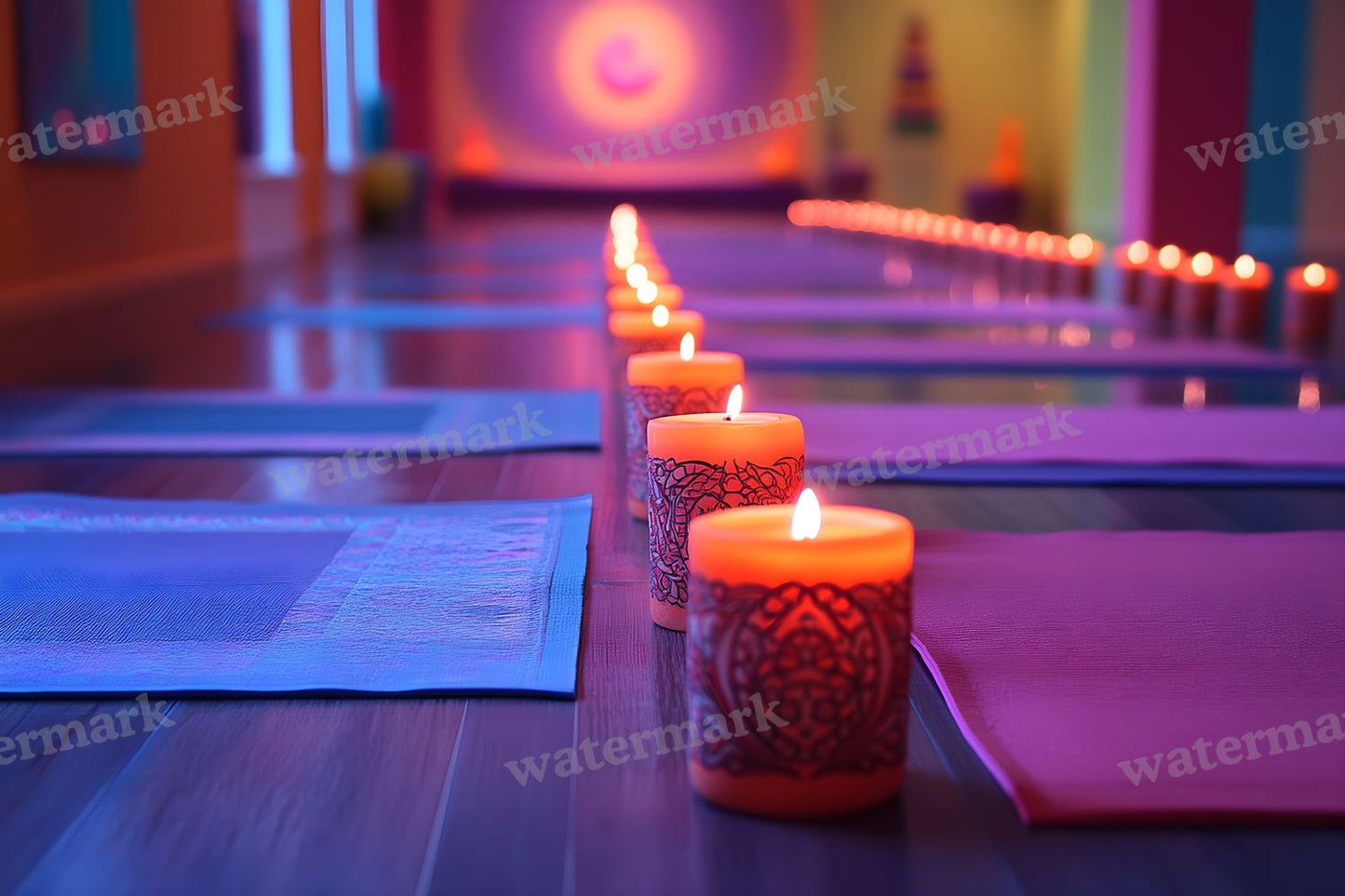 Yoga Studio Serenity Backdrop Images