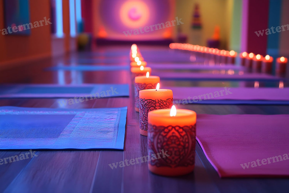 Yoga Studio Serenity Backdrop Images
