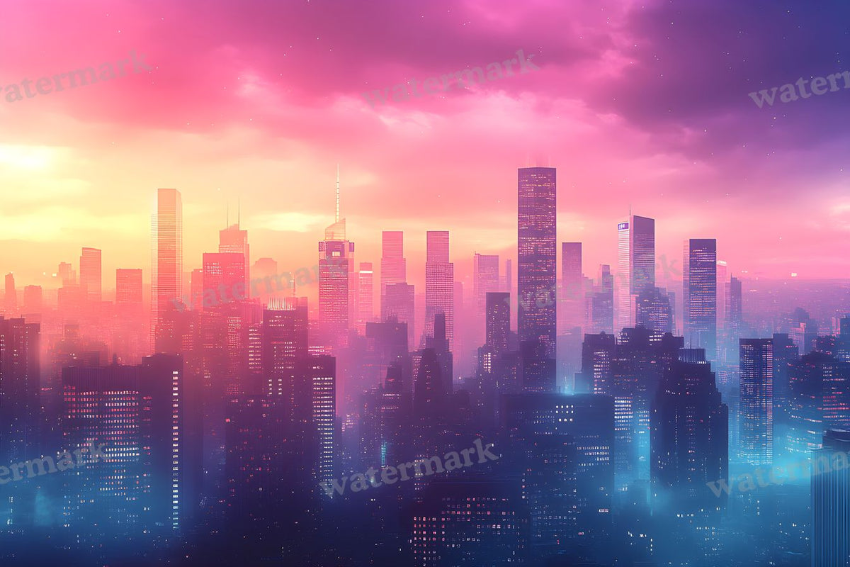 Abstract Skyline Backdrop Images