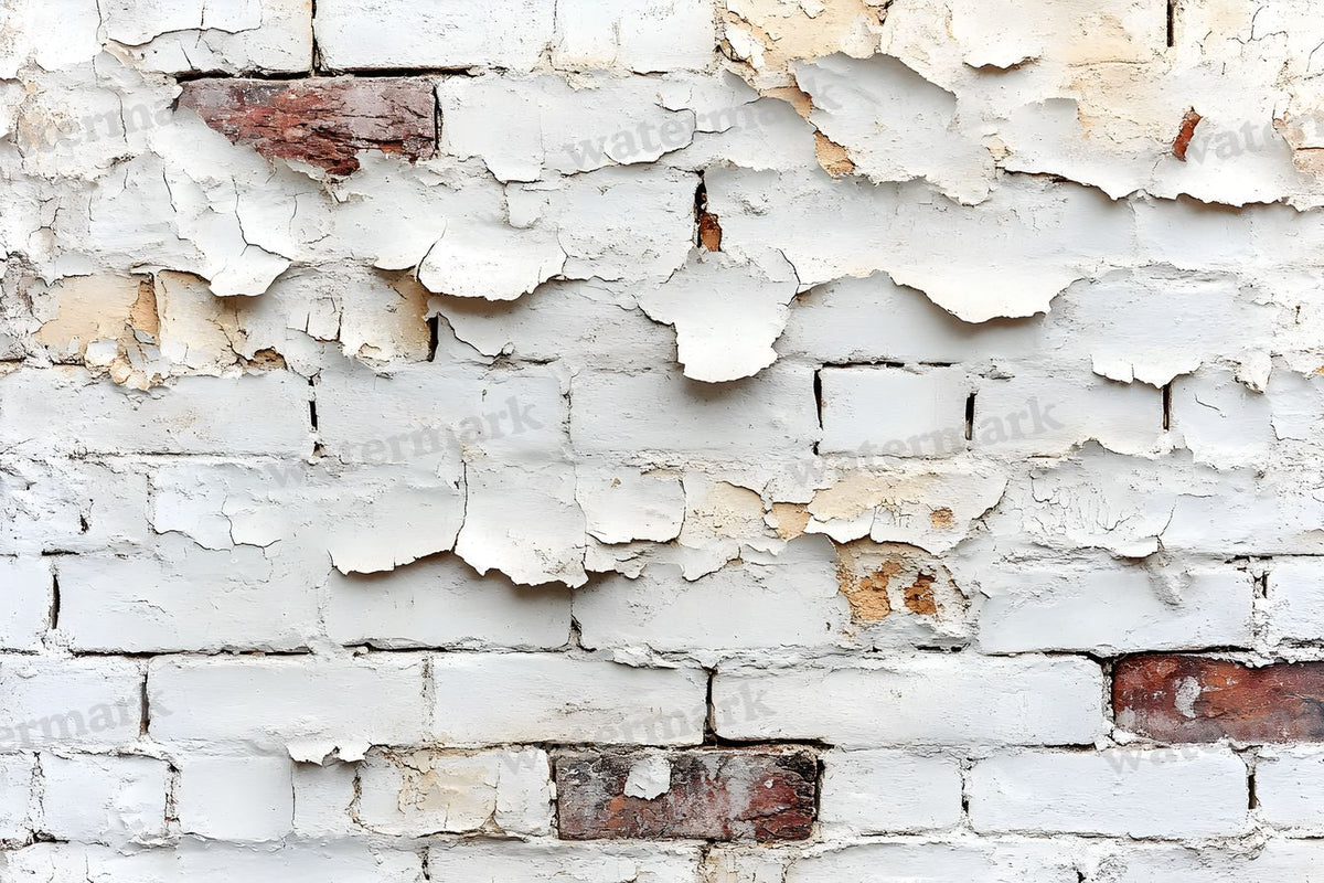 Aged Whitewashed Bricks Backdrop Images