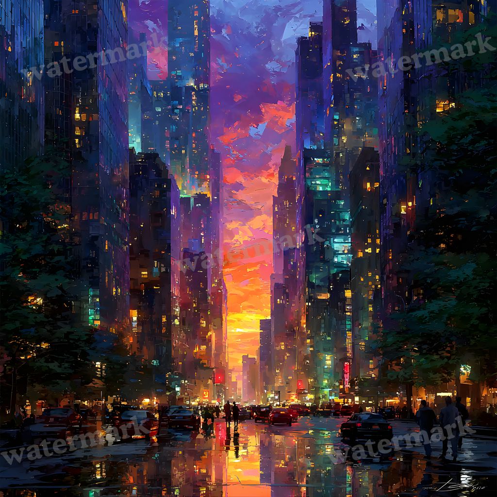 American Steampunk Cityscape Backdrop Images