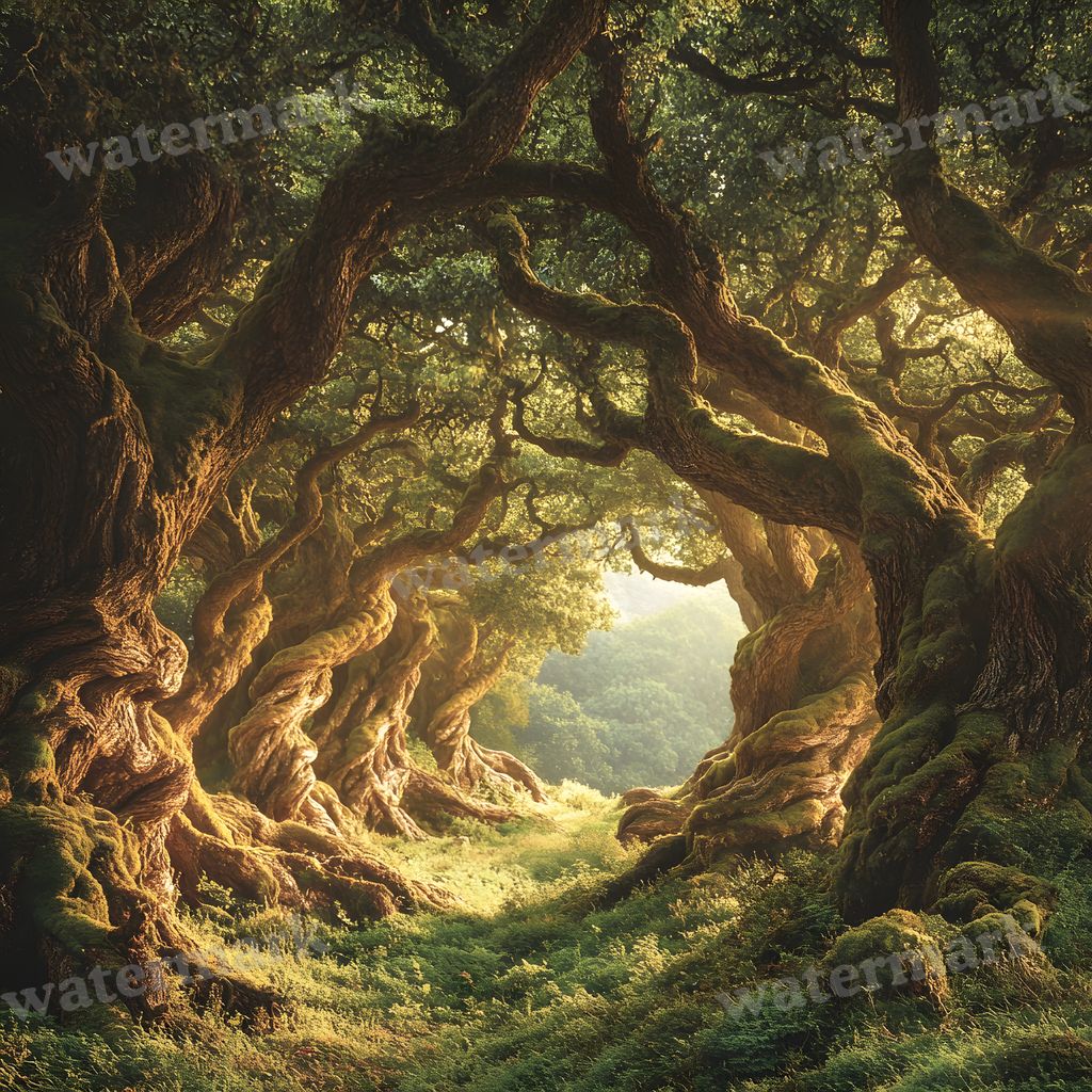 Ancient Oak Backdrop Images