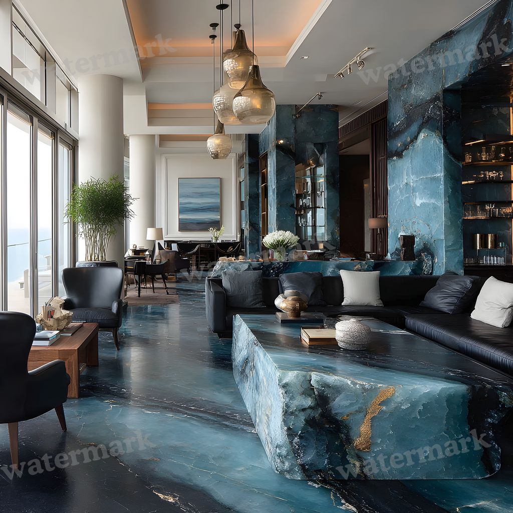 Black Stone Island Luxury Flat digital photo backdrop for photo editing, preview 8