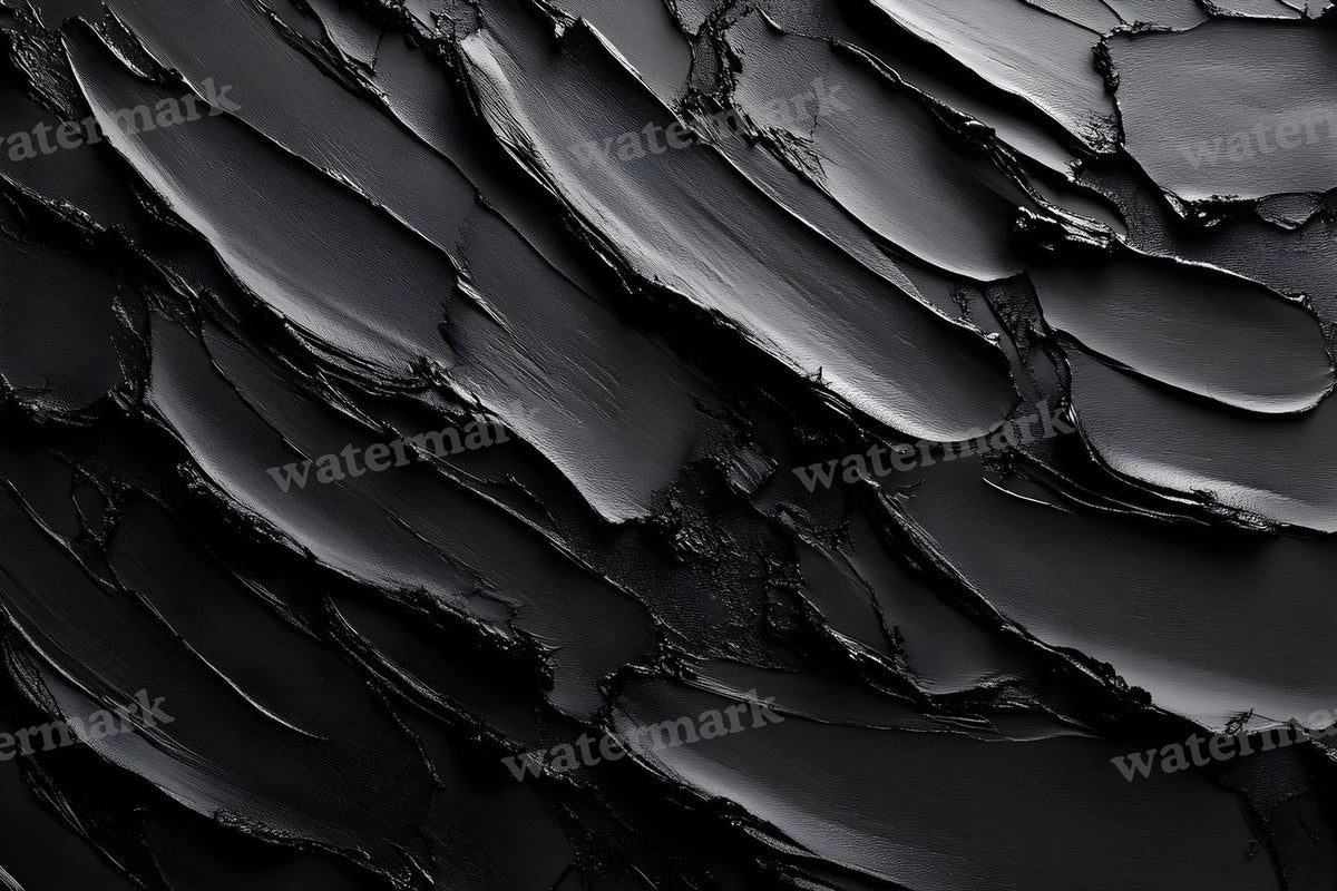 Black Texture Ethereal digital photo backdrop for photo editing, preview 8