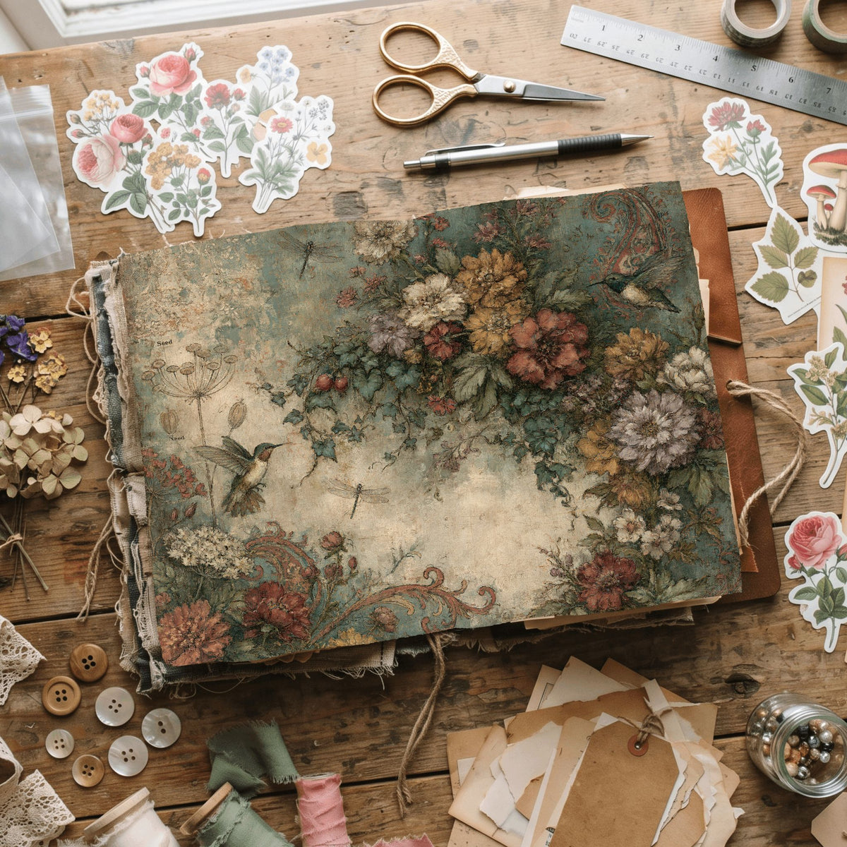 Bohemian Wanderlust Printable Paper