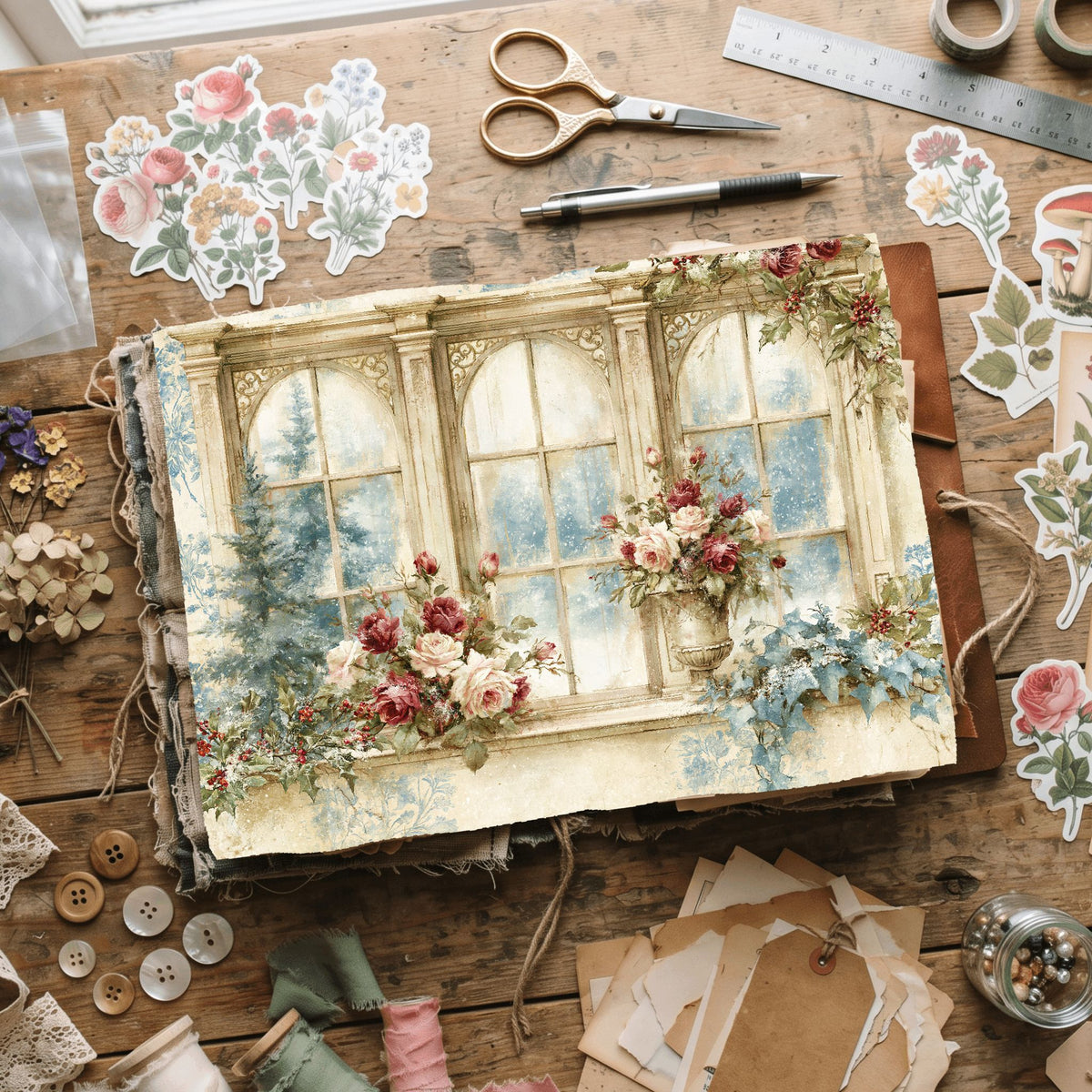Forgotten Victorian Christmas Conservatory
