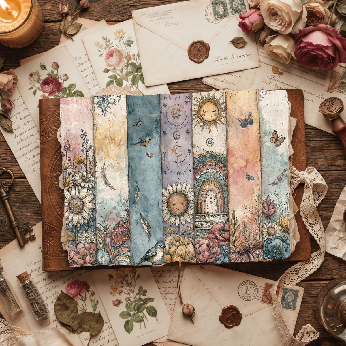 Pastel Peace & Love Paper