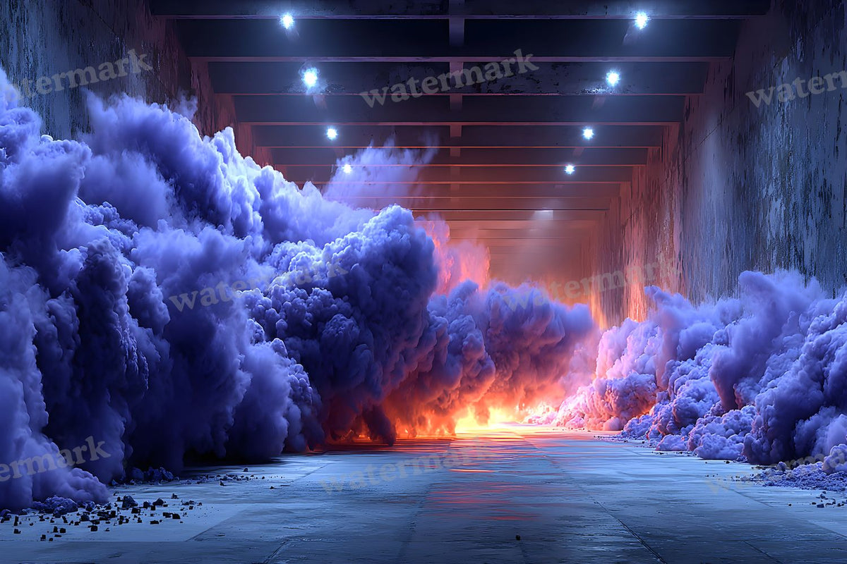 Purple Smoke Action Backdrop Images