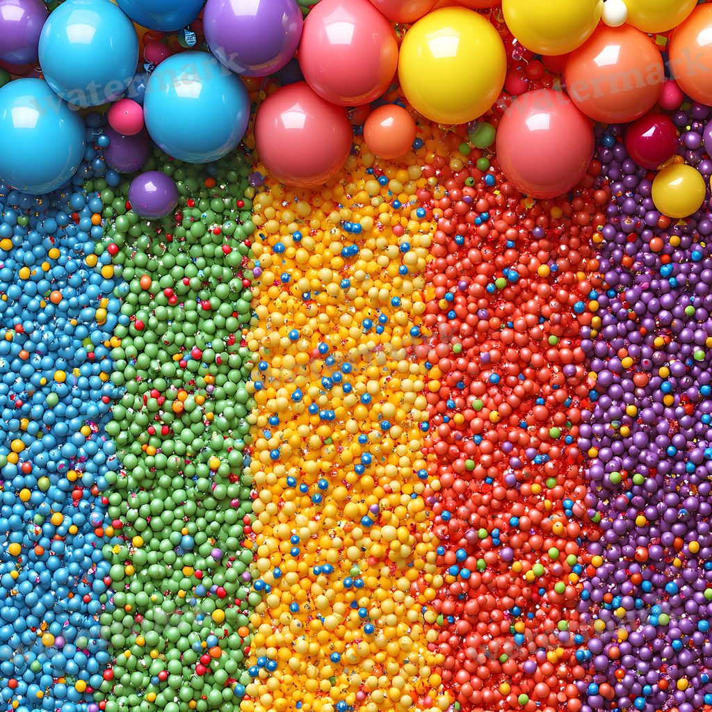Rainbow Balloon Backdrop Images