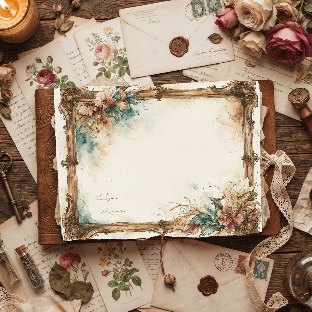 Regal Antique Wooden Frame