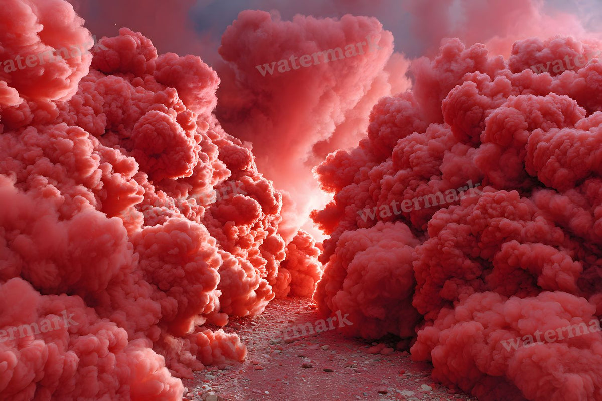 Ruby Smoke Action Backdrop Images