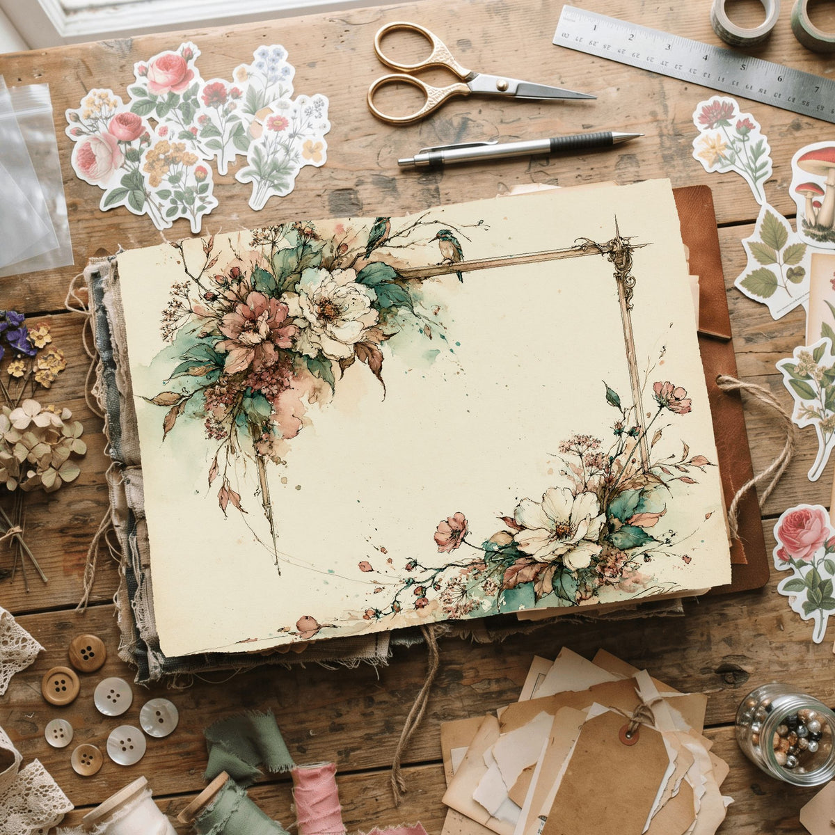 Vintage Ornate Picture Frame