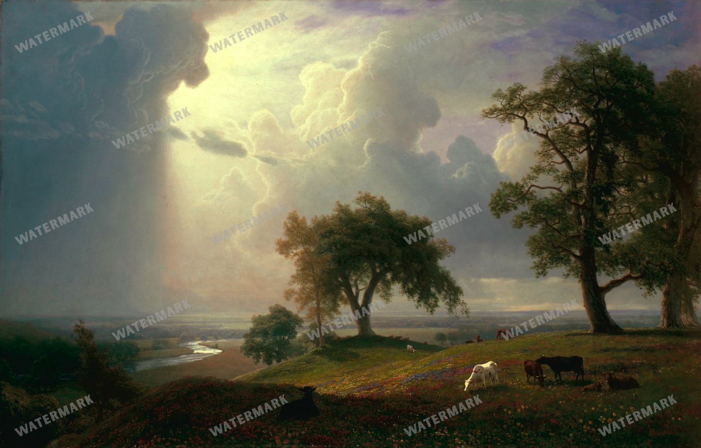Albert Bierstadt Vintage Paintings