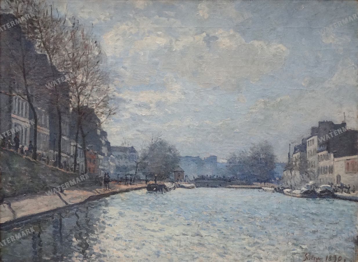 Alfred Sisley Vintage Paintings