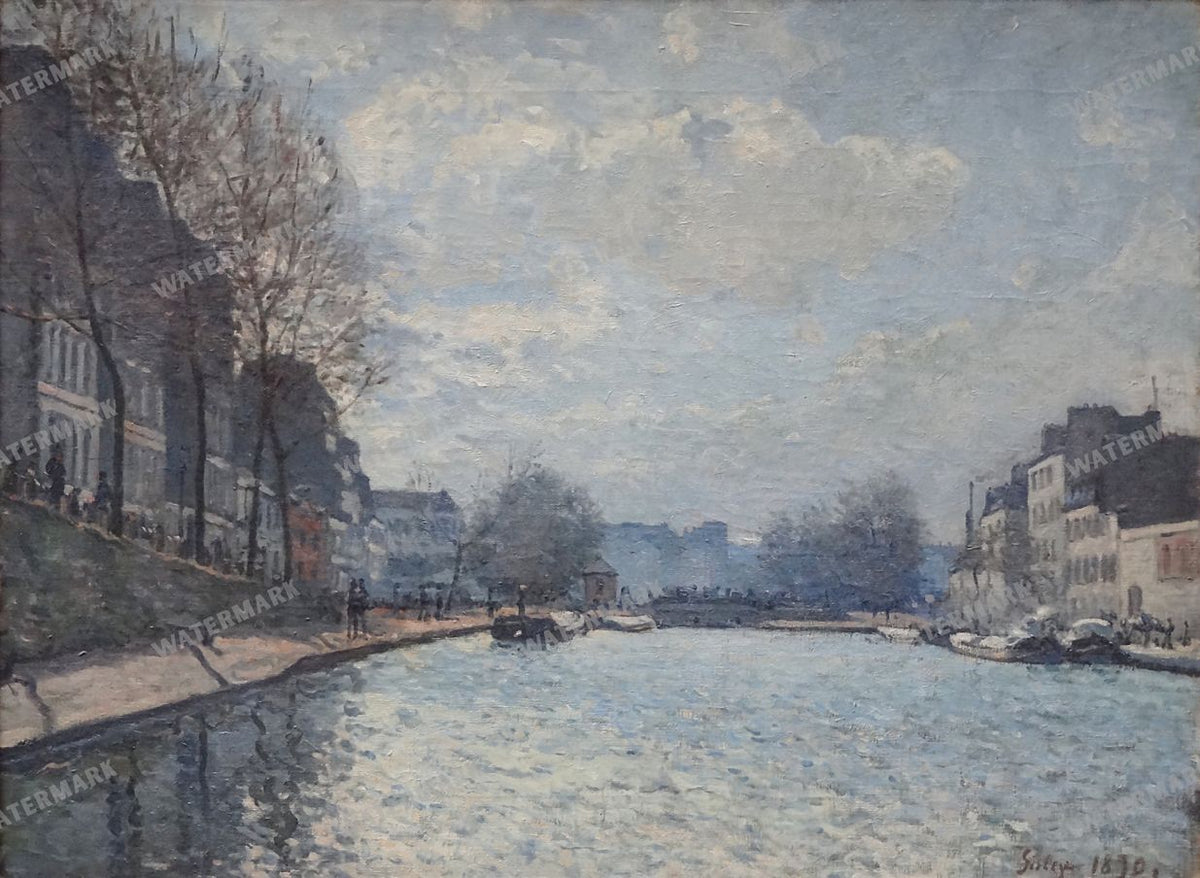 Alfred Sisley Vintage Paintings