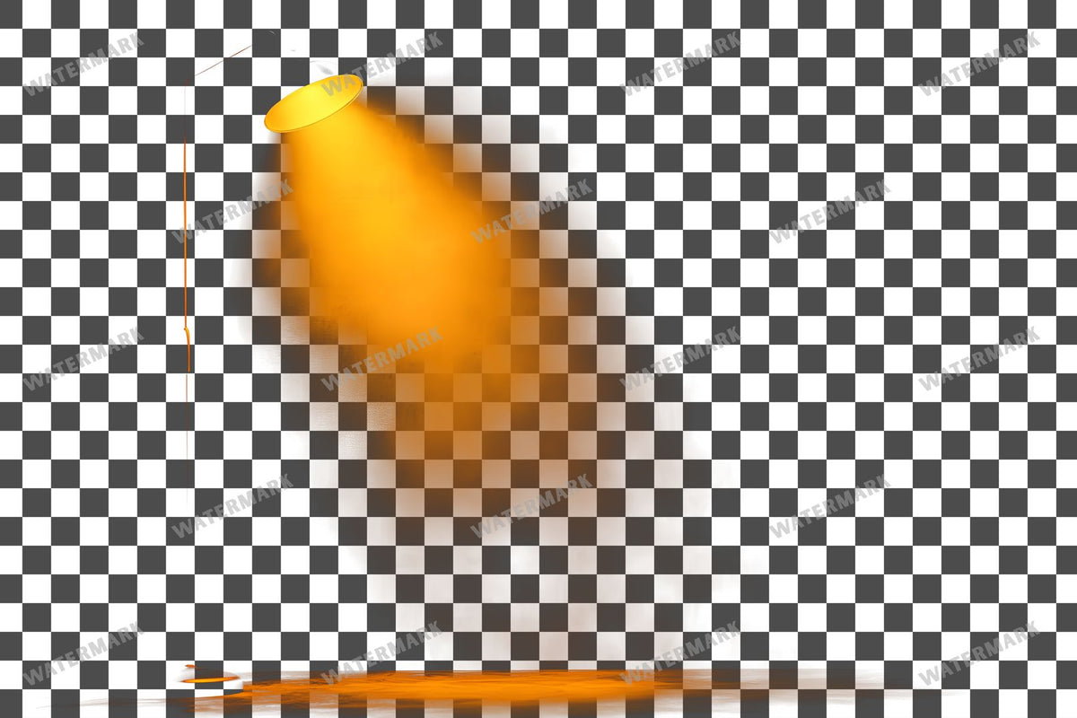 Amber Light Warm Yellow Tone Transparent Overlay Pngs