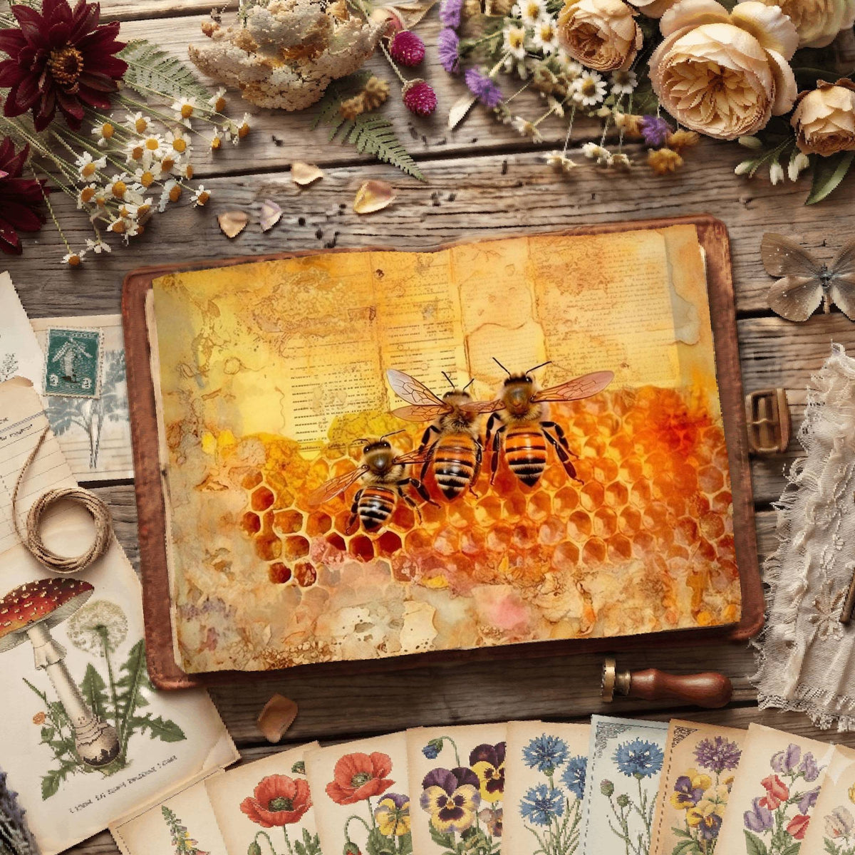 Bees Digital Papers