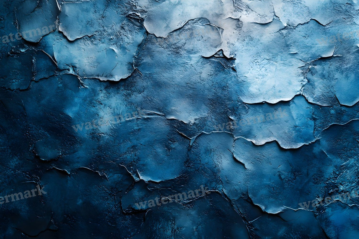Blue Cracked Paint Texture Backdrop Images