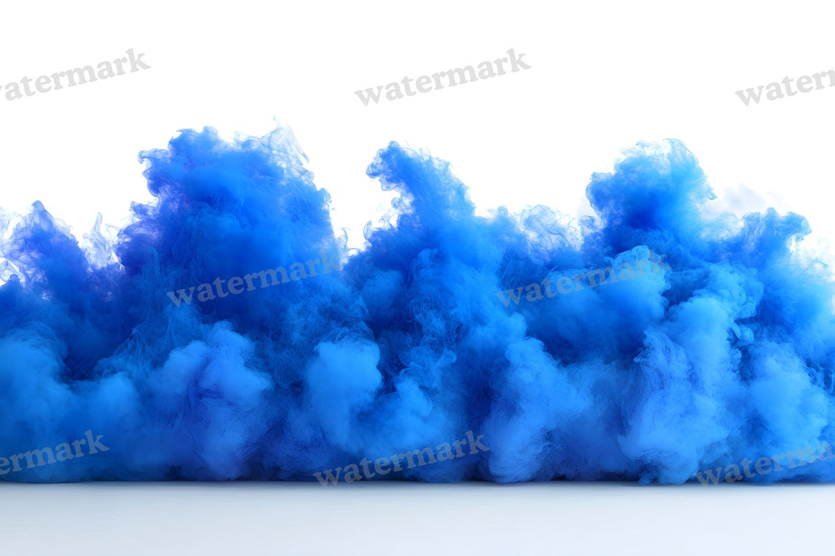 Blue Smoke Backdrop Images