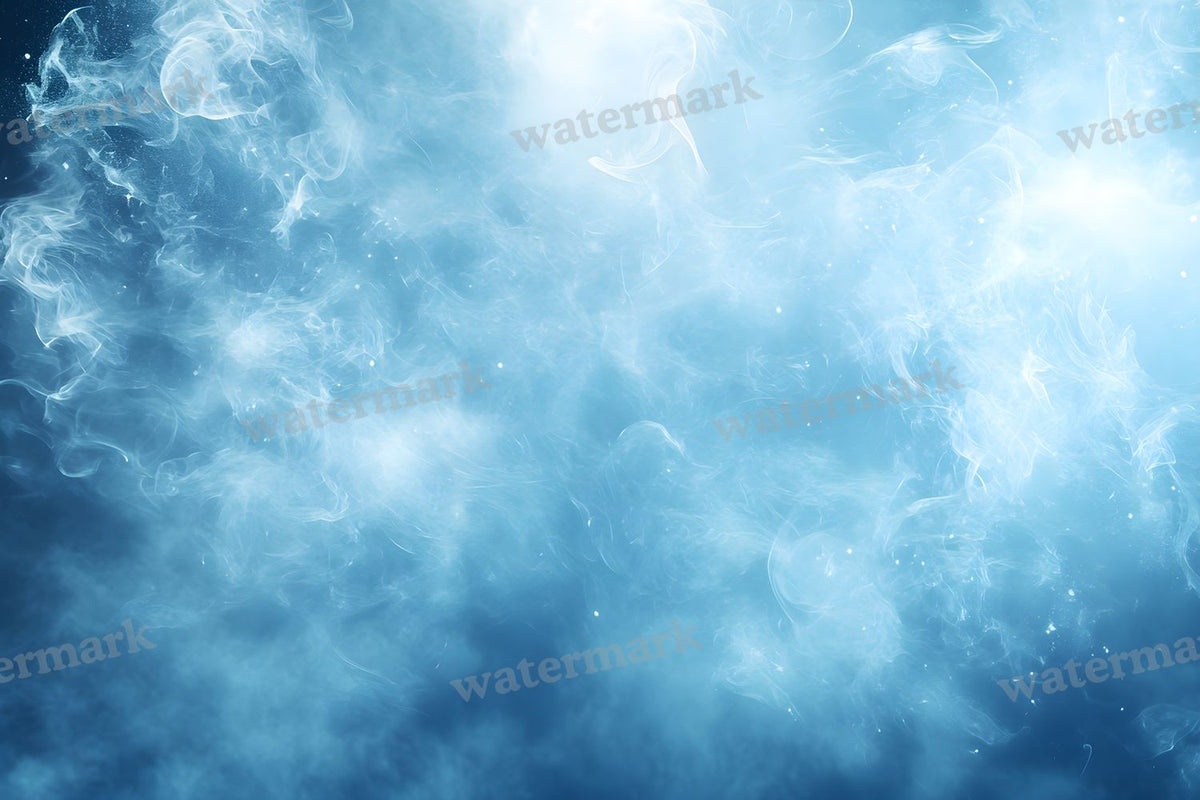 Blue Smoke Backdrop Images