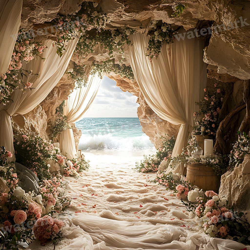 Bohemian Beach Backdrop Images